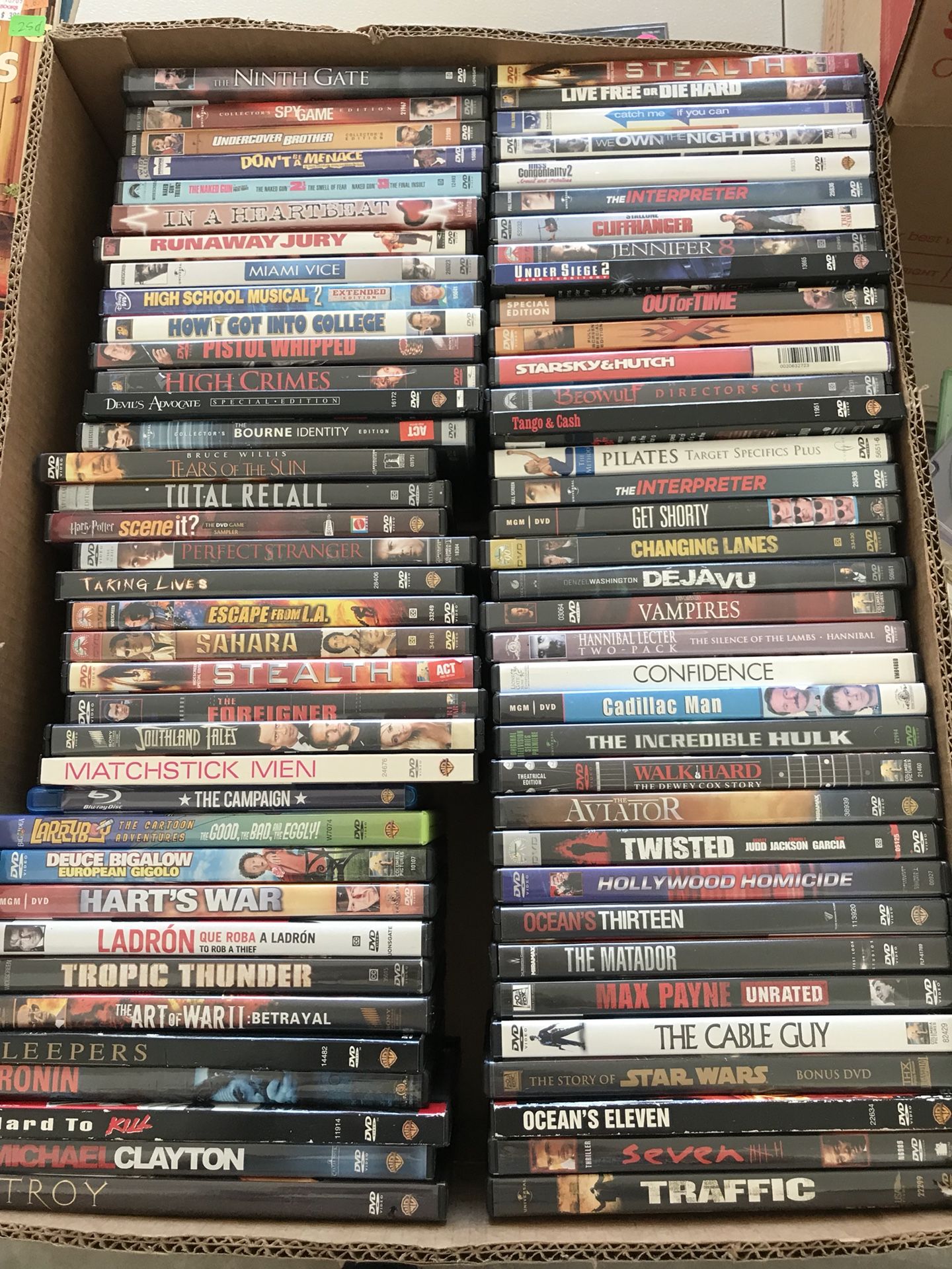 Huge Lot of movies! DVD - Regular and Blu-Ray