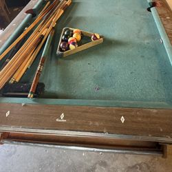 1970’s Pool Table 
