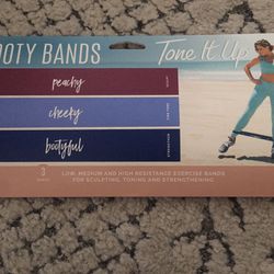 Tone It Up Resistance Exercise Bands 3 Bands