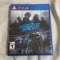 Need For Speed PS4