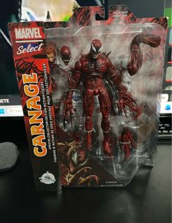 Marvel Select Carnage Action Figure Disney store exclusive