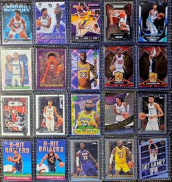 NBA Basketball Card Lot - Wemby, Lebron and more