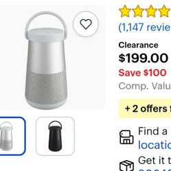 Bose Speaker Black 99% New