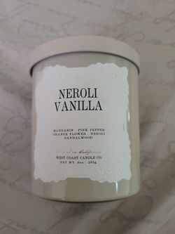 Neroli vanilla candle