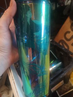 Starbucks 24oz Venti Iridescent Teal Siren Mermaid Tumbler