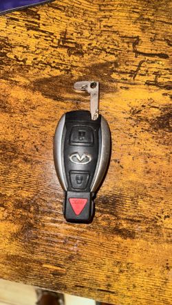 Infiniti qx30 car key 2017