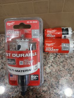 Milwaukee 3 pcs Hole Dozer