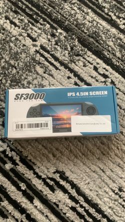 SF3000 Retro Handheld Game Player - 4.5" IPS Screen (Brand New In Box)