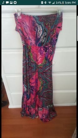 Strapless Dress