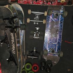 Skateboard parts