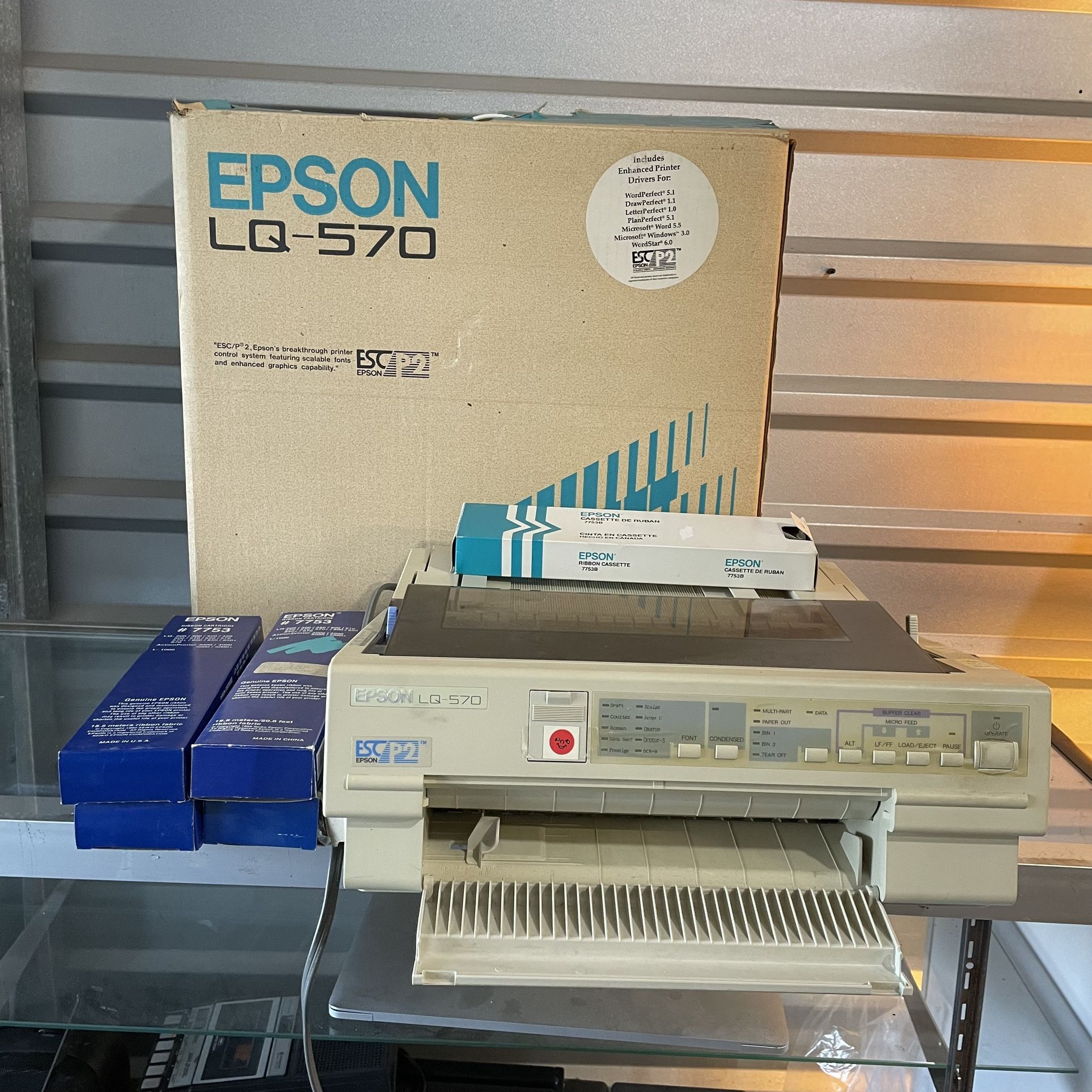 Epson LQ-570 Printer (untested)