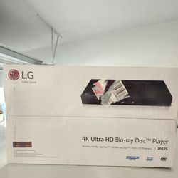 LG Blu Ray player.4K & 3D. Brand new. Sealed box