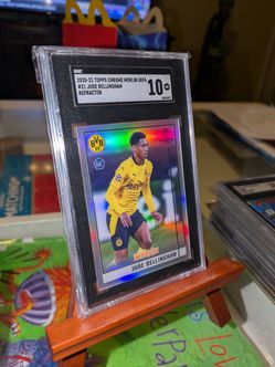 2020-21 Topps Chrome Jude Bellingham SGC 10 