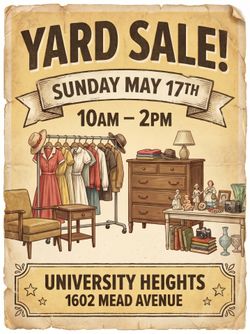 GARAGE SALE TODAY!!!