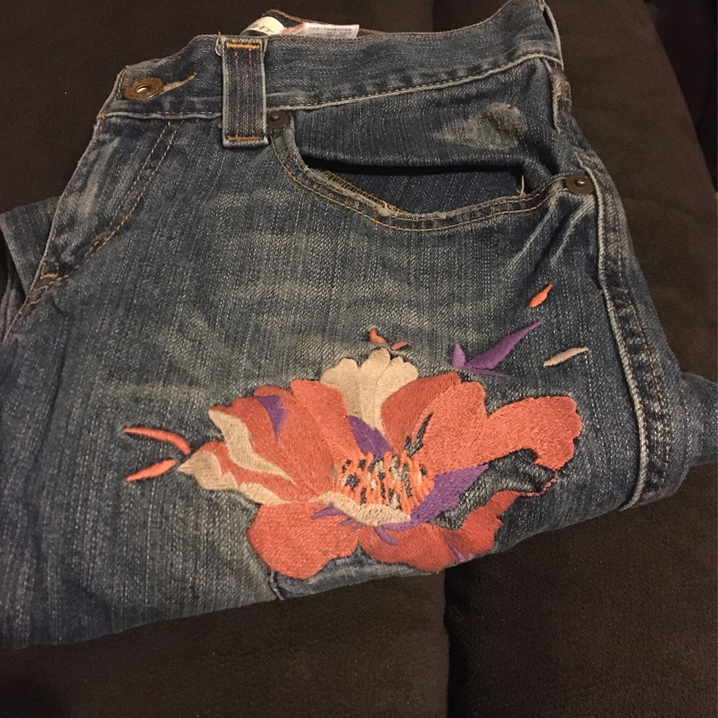 Levi Slouch Jeans Size 7 Straight Leg