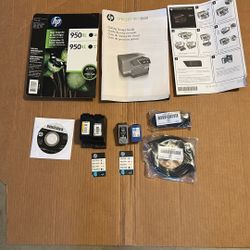 hp. 950XL—1pc.hp. C1823d  —2pc . hP—22 AND  pG—40  Black    