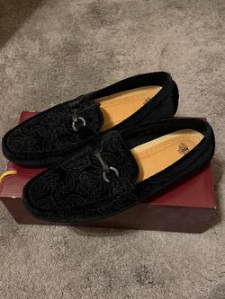 Velvet men’s loafers
