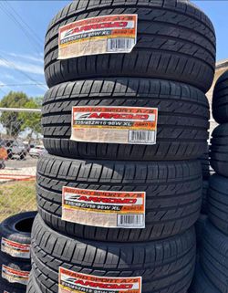 235/45/18 Arroyo Selling a set of new tires with a 50,000-mile warranty ✅🤩