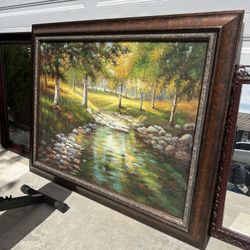2 Framed Paintings