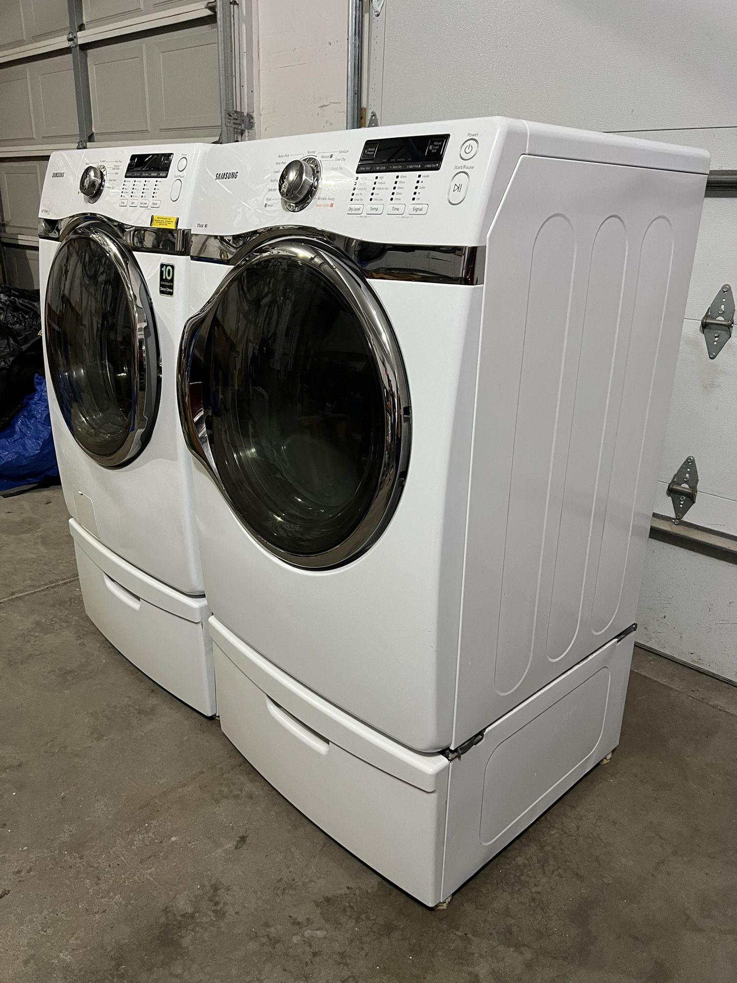 Samsung Washer & Gas Dryer