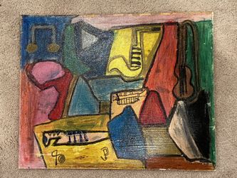 “Jazz” oil painting
