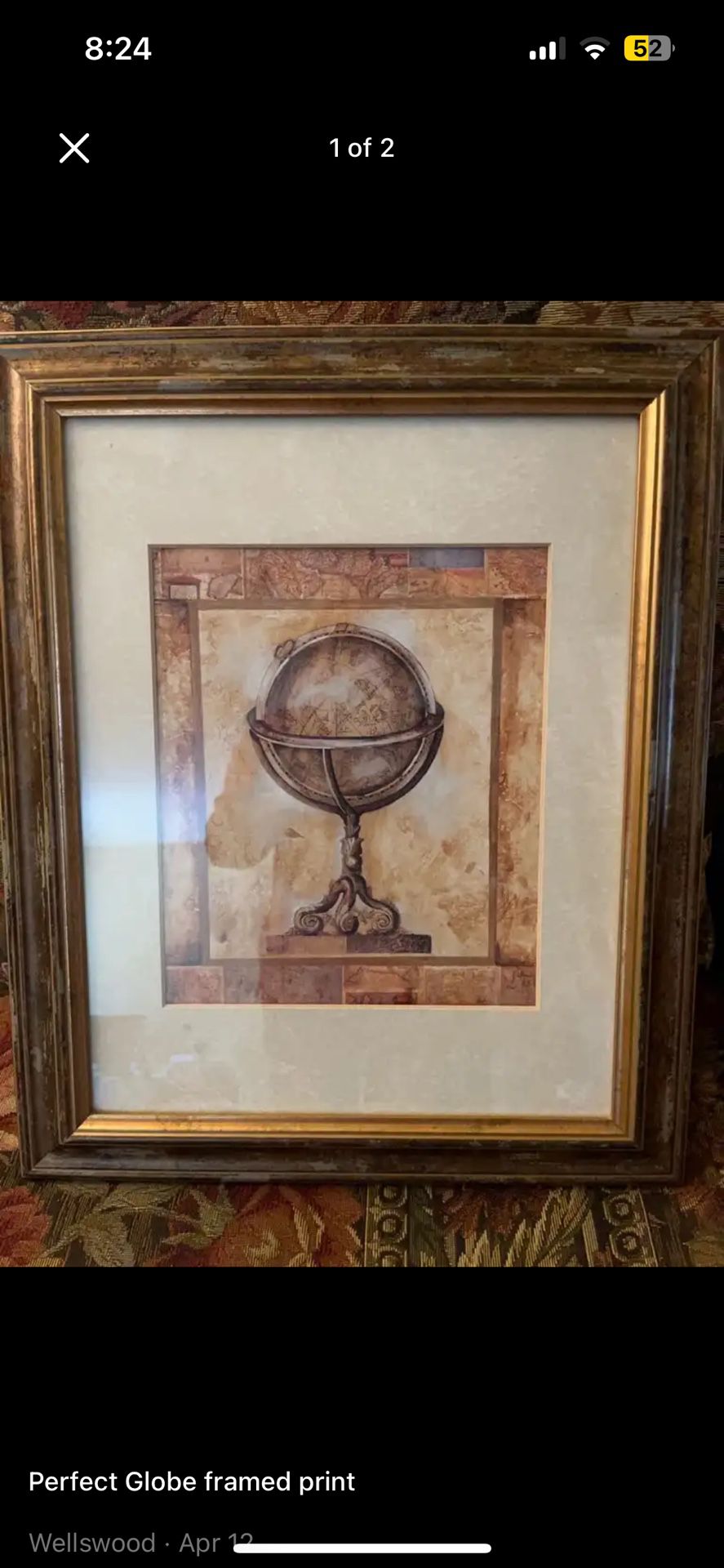 Perfect Globe Framed Print