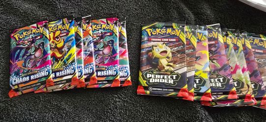 Pokémon chaos rising booster packs