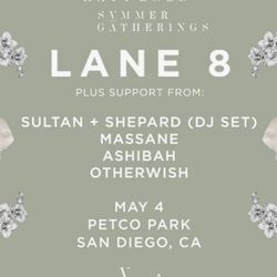 Lane 8 Ticket 
