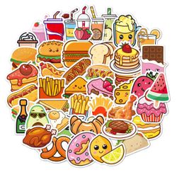 gourmet food Waterproof Stickers