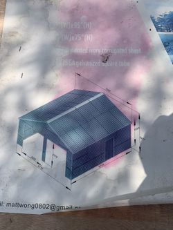 Metal Garage 22x23 