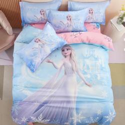 Elsa Frozen Duvet Set (Queen Size)