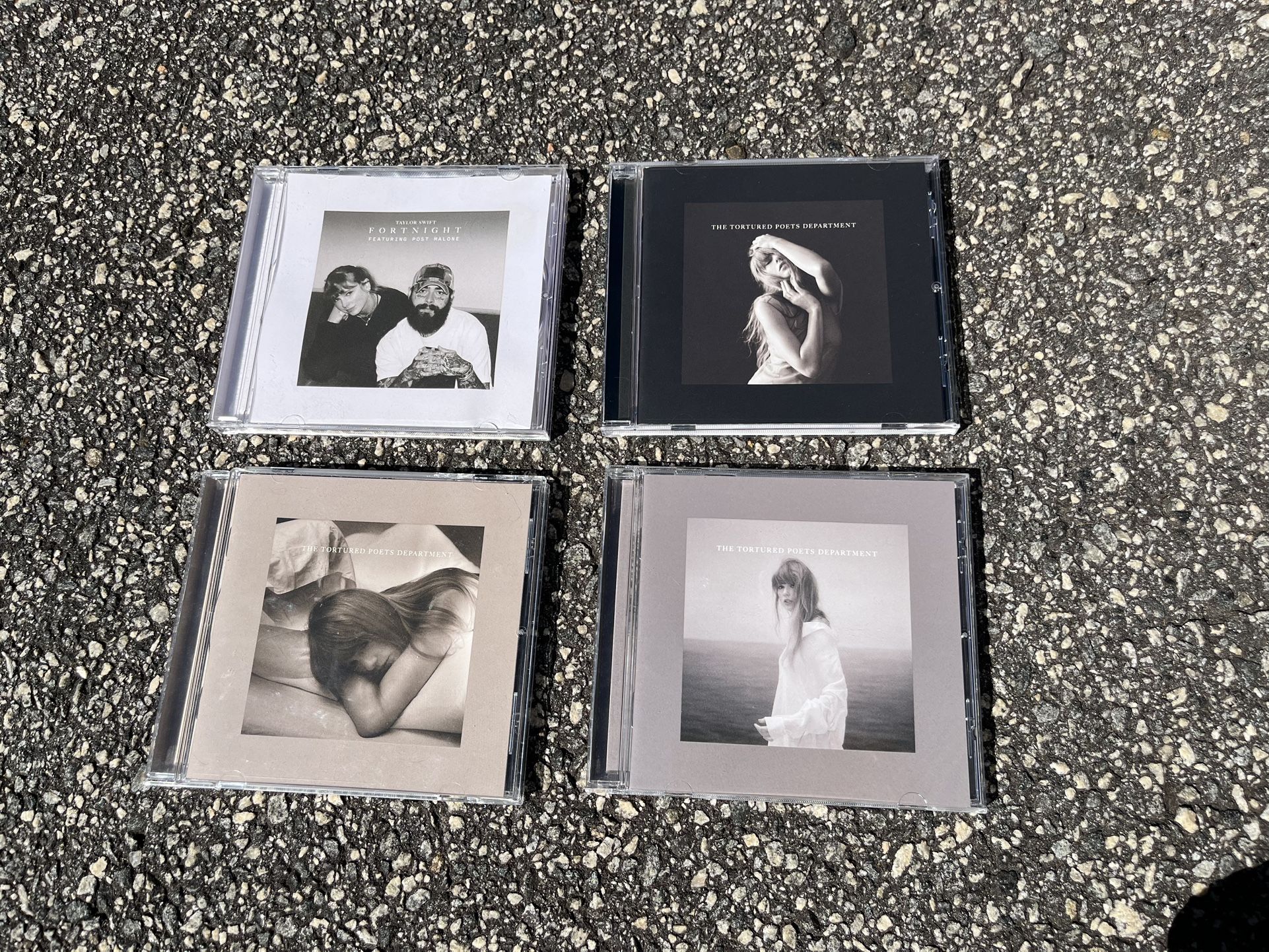COLLECTION ; The Tortured Poets Department by Taylor Swift CDs Featuring Post Malone