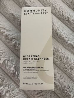 NEW COMMUNITY SIXTY SIX HYDRATING CREAM CLEANSER FULL SIZE $12!!