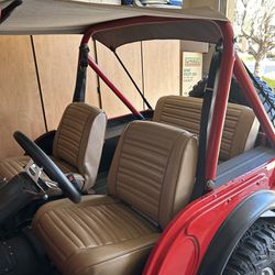 Jeep CJ5 Front & Back Seats