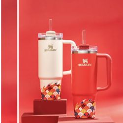 BUNDLE! Stanley Lunar New Year Tumbler | Red Dragon & Cream Dragon