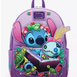 Lilo And Stitch Scrump Reading Mini Backpack 