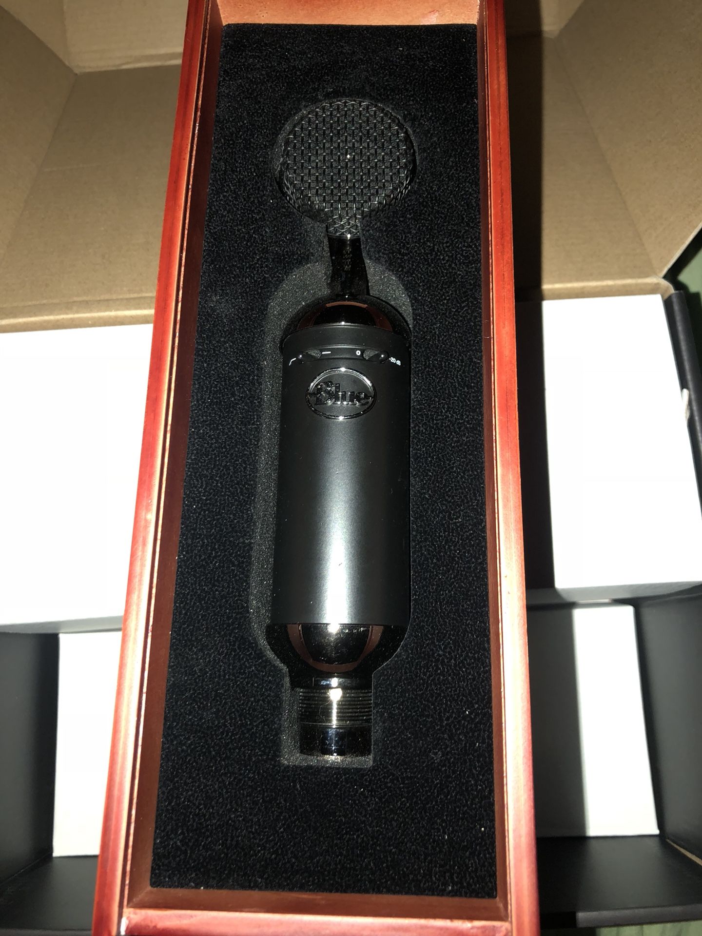 Blue Blackout Spark SL XLR Condenser Microphone with Pop Filter