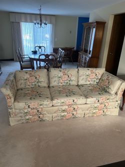 7 ft sofa and 5 ft loveseat