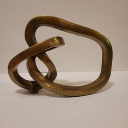 Nudo Contemporary Knot Heavy Metal Sculpture 