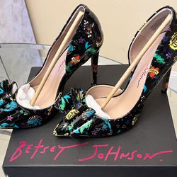 Betsey Johnson Prince-P Stiletto Heel Pump