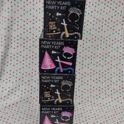 New Years Eve Party Kit 4 Sets 40-Persons
