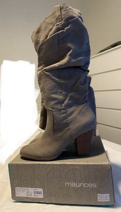 Taupe Suede Boot