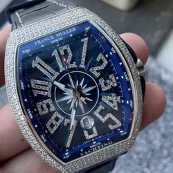 Full Diamond Franck Watch Sold at a Loss. 