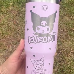Kuromi Engraved Tumbler