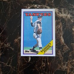 1998 Topps Tommy John Card
