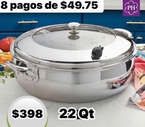 Cacerola nueva en caja