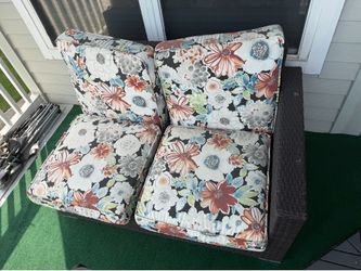 Two seater patio seating