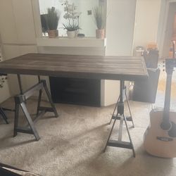 Table/Desk & Nightstand Combo + FREE Lamp!