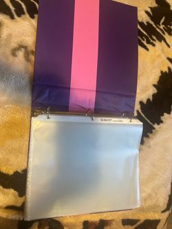 Binder portfolio for pictures