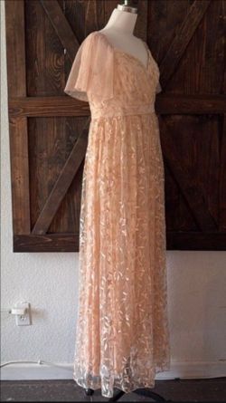Elegant formal dress gown mother of the bride